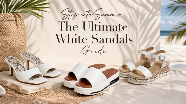 Step into Summer: Discover Your Perfect Pair of White Sandals!